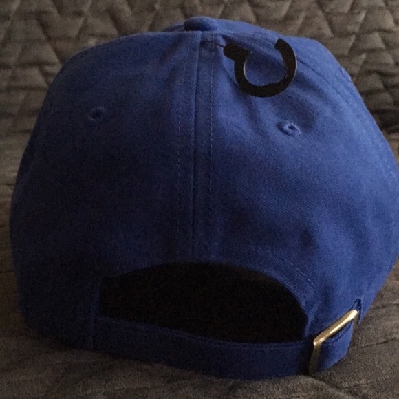 NWT Chicago Cubs Blue Sequin Baseball Cap - Picture 6 of 8